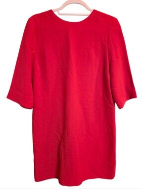 Victoria Victoria Beckham Red Classic Mini Dress